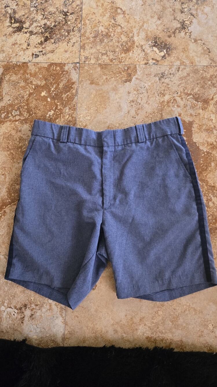 Vtg USPS Postal Office Mail Carrier Short Size 38r Navy Blue Shorts